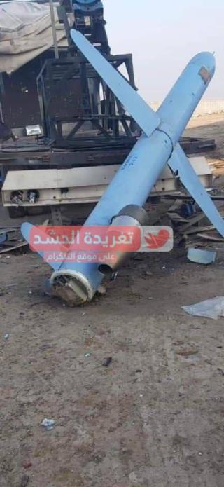 Quds-2 cruise missile in Babil, Jan 4. 2024