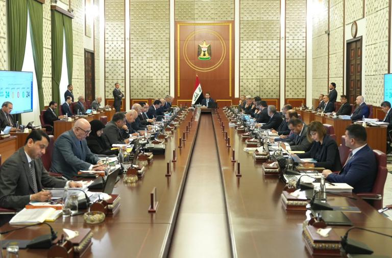 Iraqi cabinet meeting, August 6, 2024