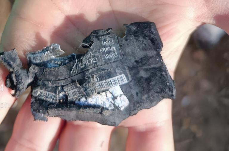 One of the pagers destroyed by remotely triggered explosion in Lebanon on September 17, 2024 - source: Reuters