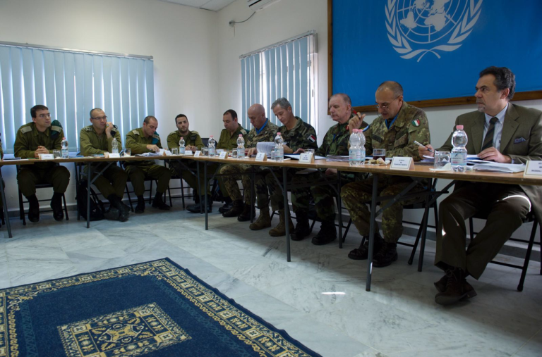 Members of the Israeli delegation at the Tripartite Conference in 2006 - source: Assaf Orion