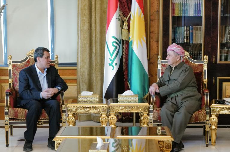 Mazloum and Barzani