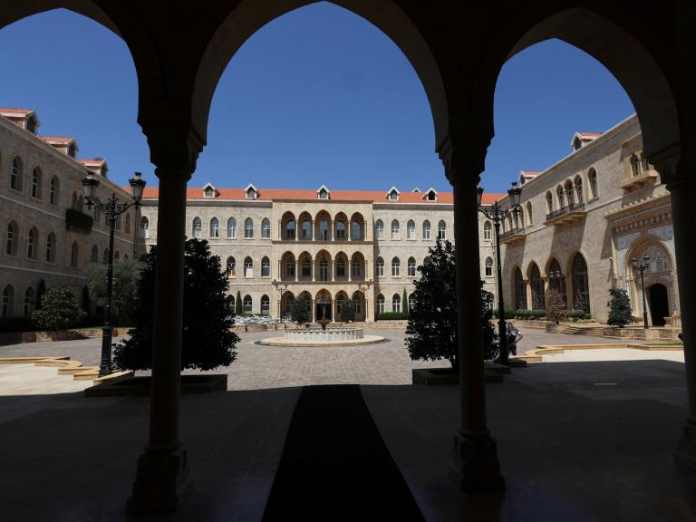 A general view of Lebanon's Government Palace in Beirut, taken in 2023 - source: Reuters