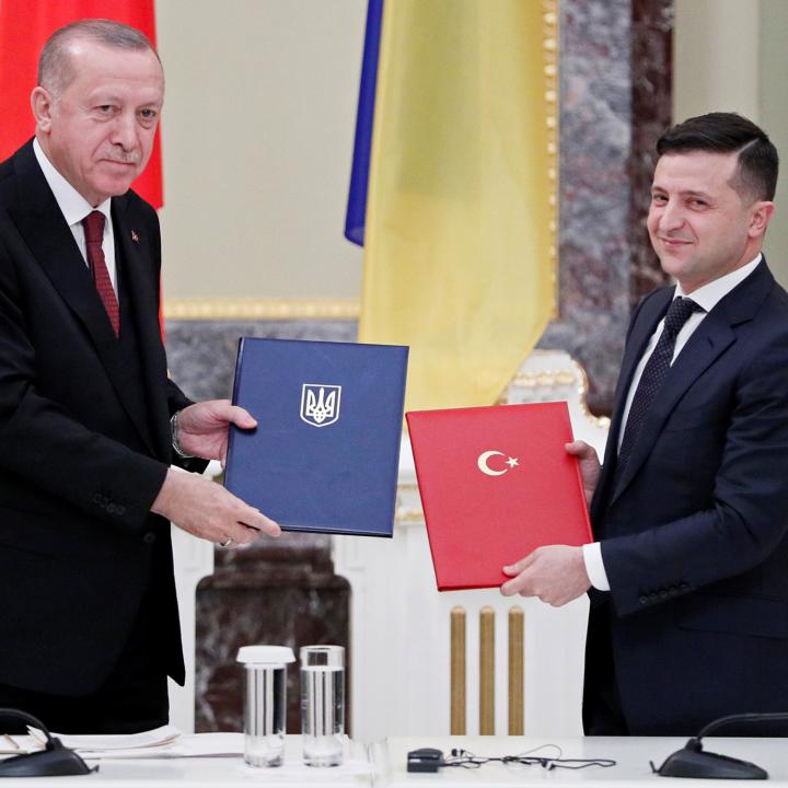 Turkish President Erdogan meets Ukrainian President Zelenskiy in Kyiv - source: Reuters