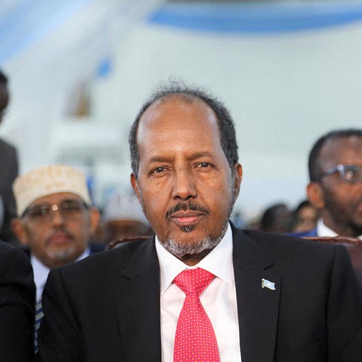 Somali president Hassan Sheikh Mohamud in 2022 - source: Reuters