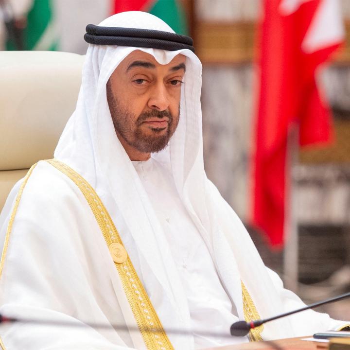 UAE President Muhammad bin Zayed - source: Reuters