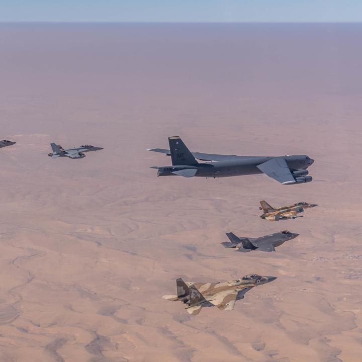 US and Israeli military planes participate in the 2023 Juniper Oak joint exercise - source: IDF