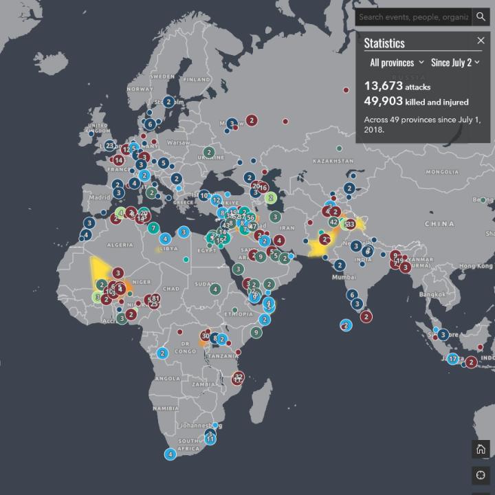 Introducing the Islamic State Select Worldwide Activity Map The