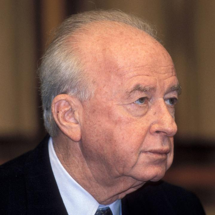 Israeli Prime Minister Yitzhak Rabin in 1993 - source: Reuters