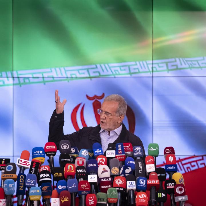 Iran's president-elect Pezeshkian speaks in Tehran - source: Reuters