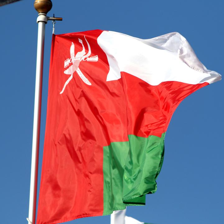 The flag of Oman - source: Reuters