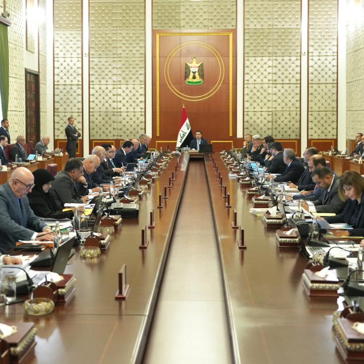 Iraqi cabinet meeting, August 6, 2024