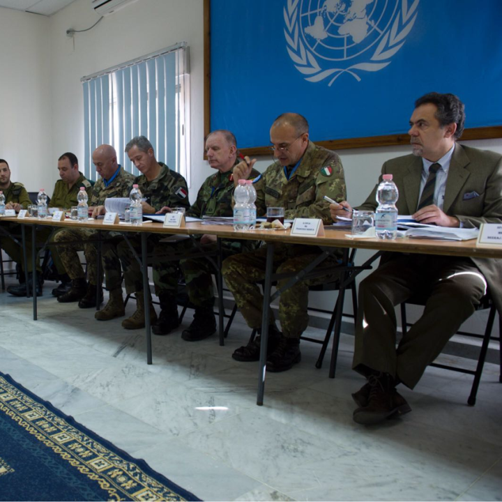 Members of the Israeli delegation at the Tripartite Conference in 2006 - source: Assaf Orion