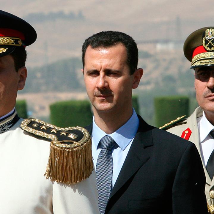 bashar al assad military