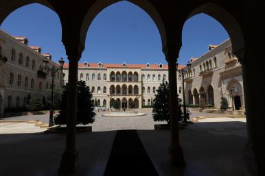 A general view of Lebanon's Government Palace in Beirut, taken in 2023 - source: Reuters