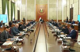 Iraqi cabinet meeting, August 6, 2024